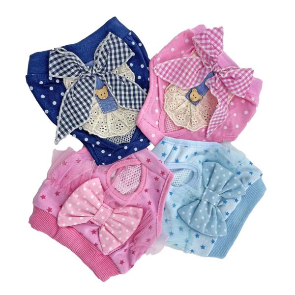 Cuco Para Perritas Crochet Rosa - Imagen 3