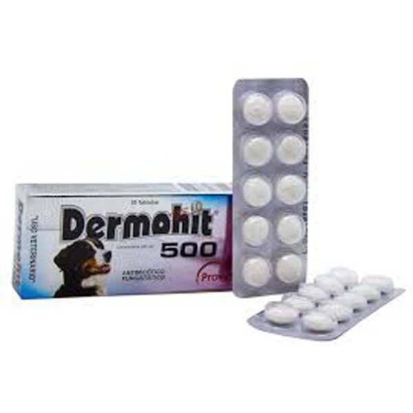 Dermohit 500 mg Caja Por 10 Tabletas
