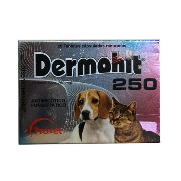 Dermohit 250 mg Por 10 Tabletas
