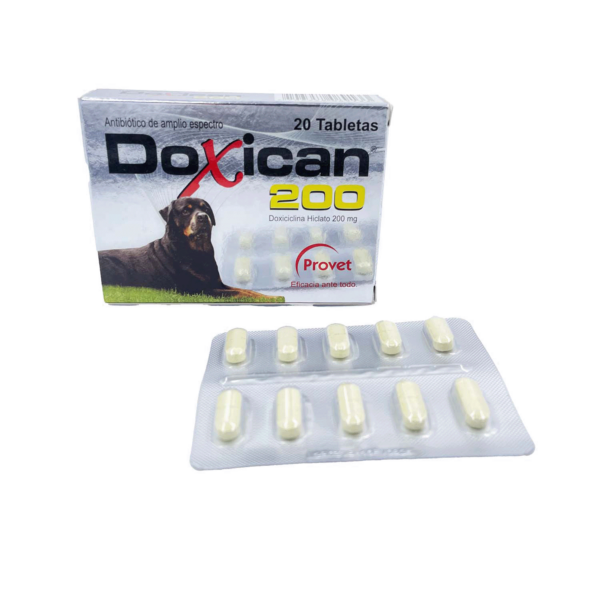 Doxican 200 mg Por 10 Tabletas