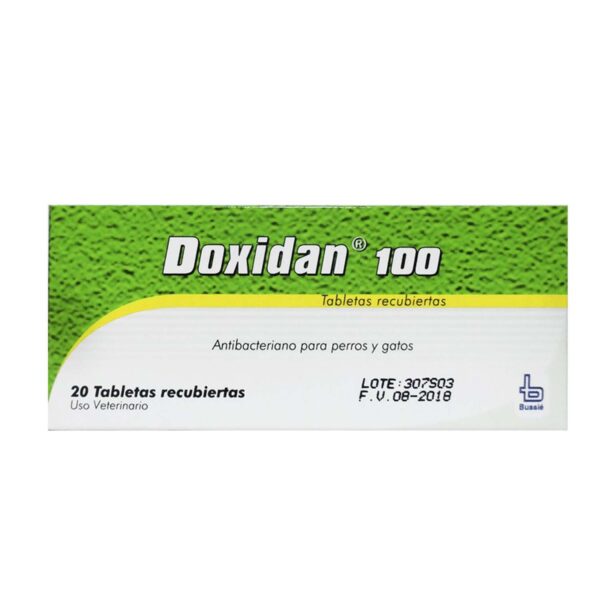 Doxidan 100 mg Por 20 Tabletas