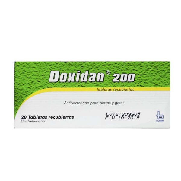 Doxidan 200 mg Por 20 Tabletas