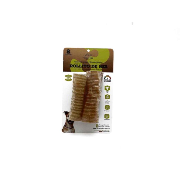 Trhee Pets Rollitos De Res (Traquea) 60Gr