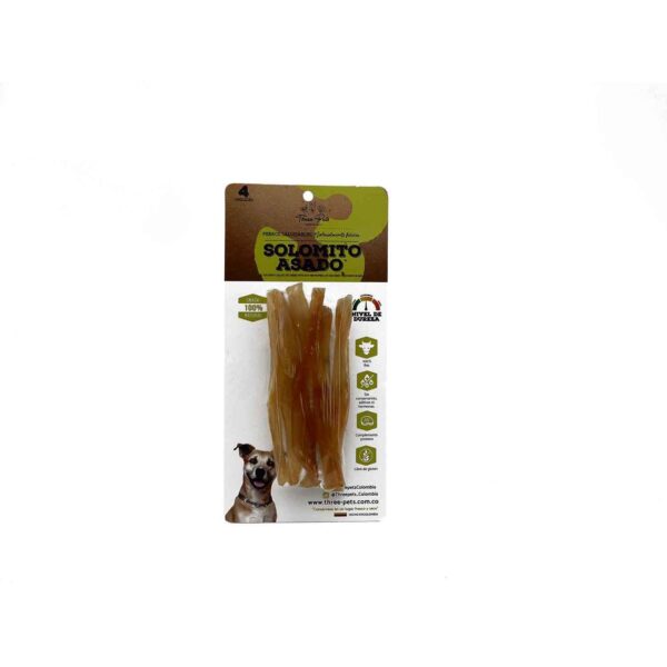 Trhee Pets Solomito Asado (Tendon) 60Gr