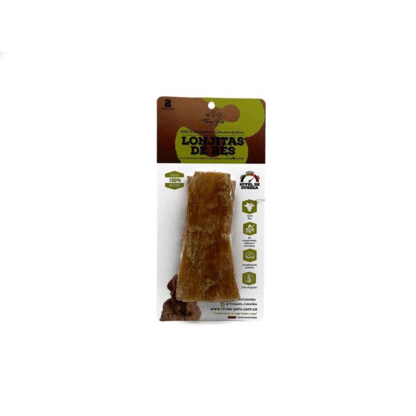 Trhee Pets Lonjitas De Res 100Gr