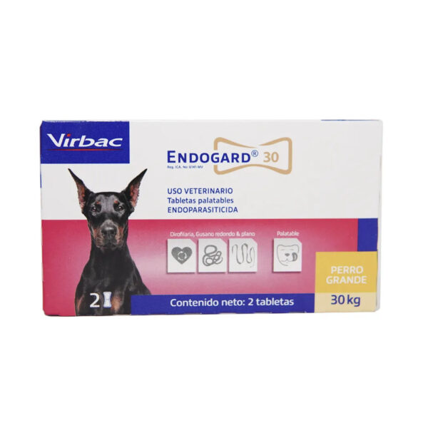 Endogard 30 Caja X 2 Pastillas