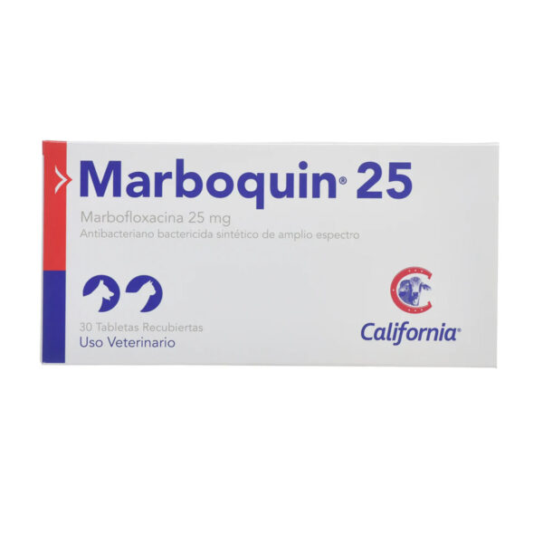 Marboquin 25 mg Por 10 Unidades