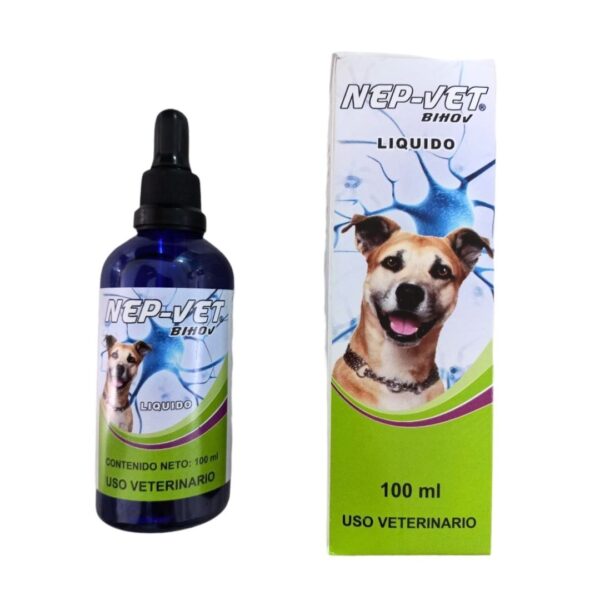NepVet (Nervet) Elixir 100ml - Imagen 2