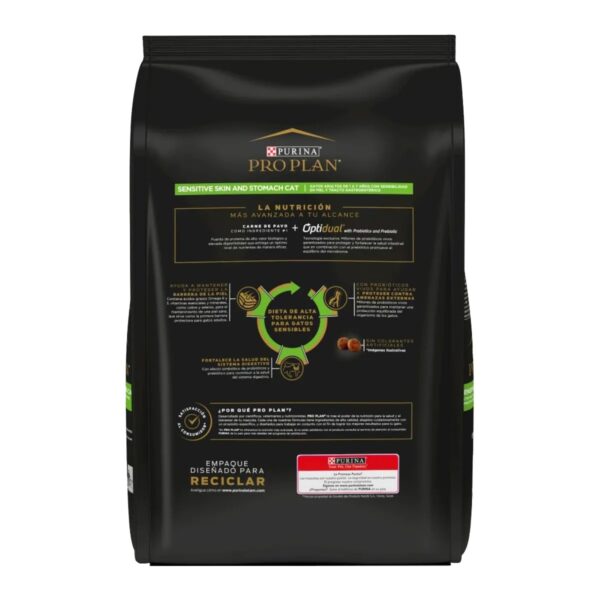 Pro Plan Gatos Adulto Sensitive Skin And Stomach - Imagen 4