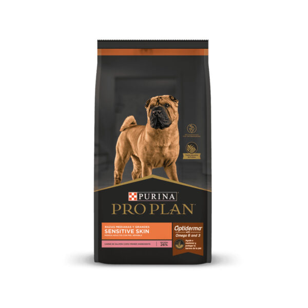 Proplan Perros Adulto Sensitive Skin Razas Medianas Y Grandes 3 Kg