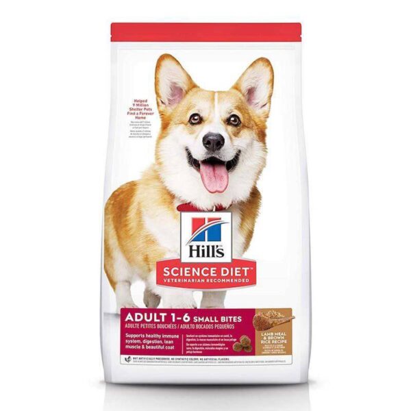 Science Diet Perros Adulto Small Bites Lamb Rice 4.5 Lb
