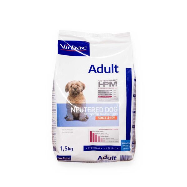 Virbac Veterinary HPM Perros Adulto Neutered Smalltoy 1.5 kg